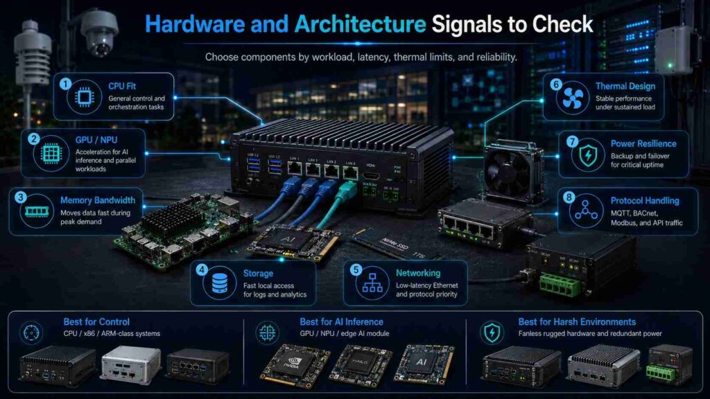 Hardware and Architecture Signals to Check