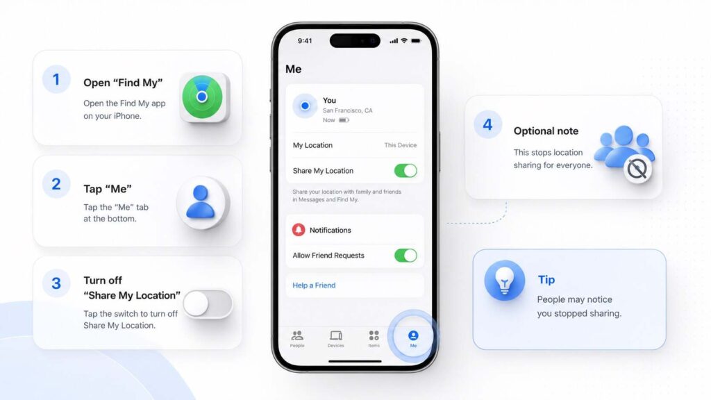 How to Pause Location on Find My iPhone for Everyone