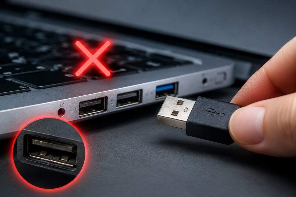 USB Ports Not Working