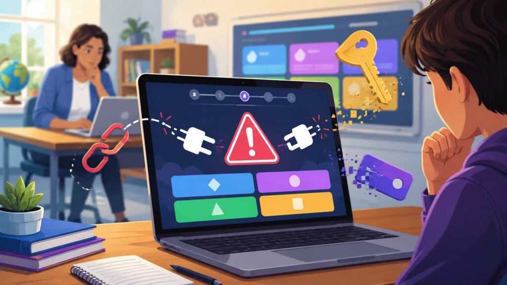 gimkit console error