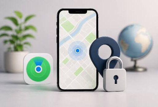 how to freeze location on find my iphone
