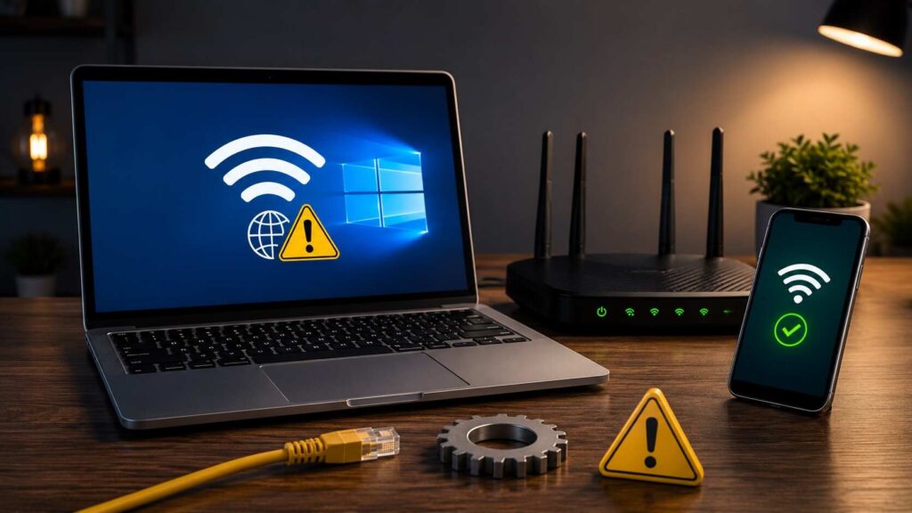 no internet secured